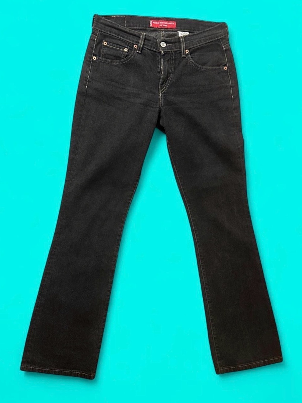Levi's Black Flare Women's Jeans
